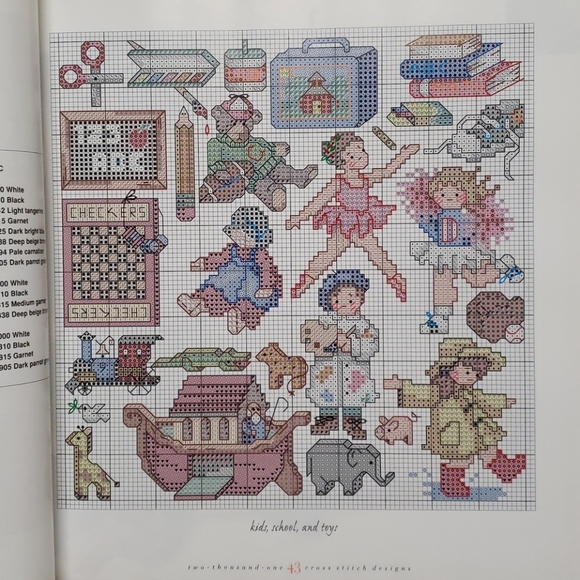 Cross stitch pattern book - Picture 5 of 8